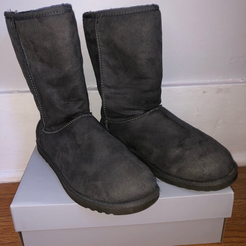 Sonoma Gray Short Boots - Size 6.5